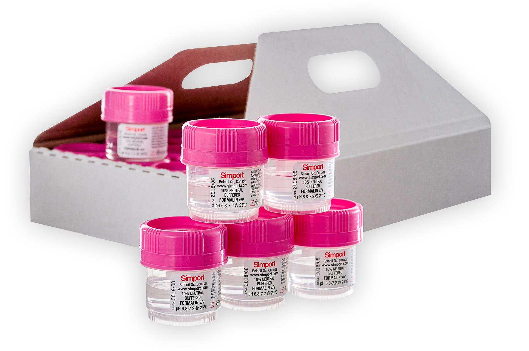 Image CONTENANT POUR SPECIMEN 10% FORMOL 20ML